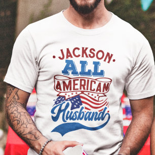 Camiseta Todos los esposos americanos 4 de julio familia pa