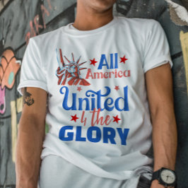 Camiseta Todos los estados unidos unidos por las gloriosas 