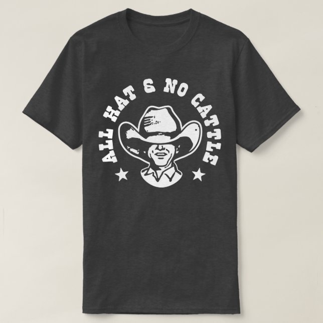 Camiseta Todos los Gorras y sin ganado (Diseño del anverso)