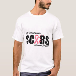Camiseta Todos los guerreros tienen cicatrices para sobrevi