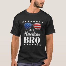 Camiseta Todos los hermanos americanos 4 de julio Gafas de 
