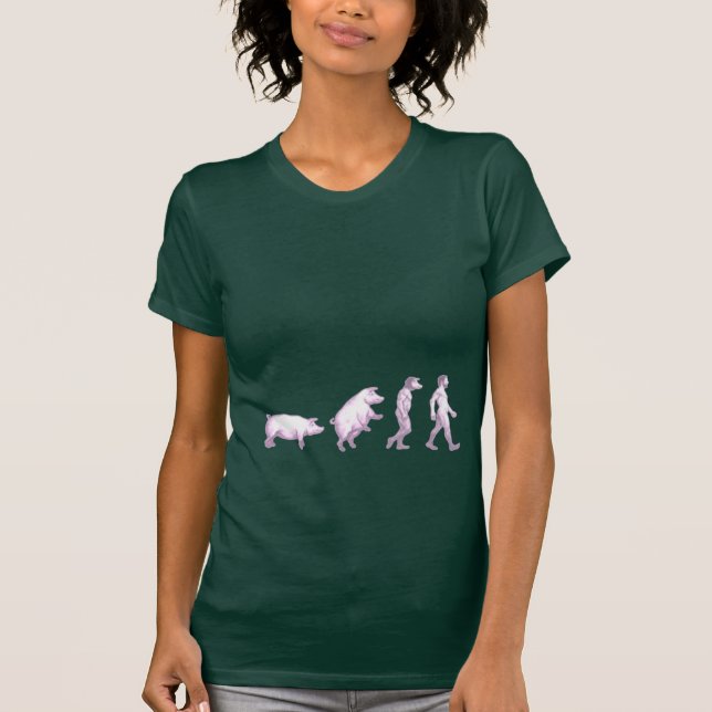 Camiseta Todos los hombres son cerdos (Anverso)