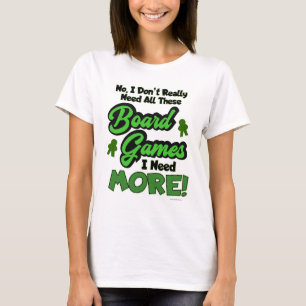 Camiseta Todos los juegos de mesa recogiendo diversión