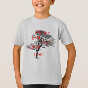 Camiseta Todos los mejores papás trepan árboles, arborista