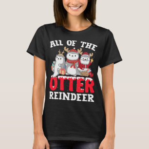 Camiseta Todos los Navidades de renos más extraños divertid