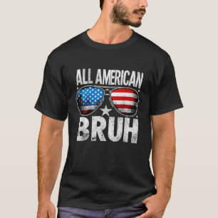 Camiseta Todos Los Niños Americanos Bruh 4 De Julio Niños P