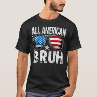 Camiseta Todos Los Niños Americanos Bruh 4 De Julio Niños P