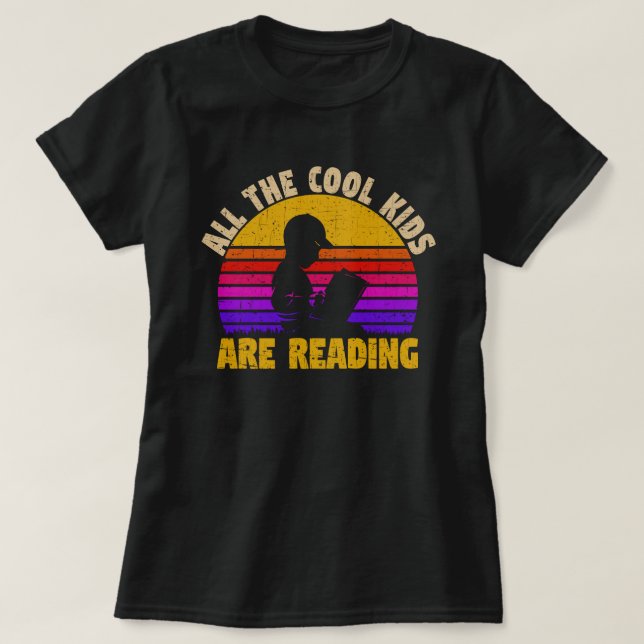 Camiseta Todos los niños de Guay están leyendo el libro Vin (Diseño del anverso)