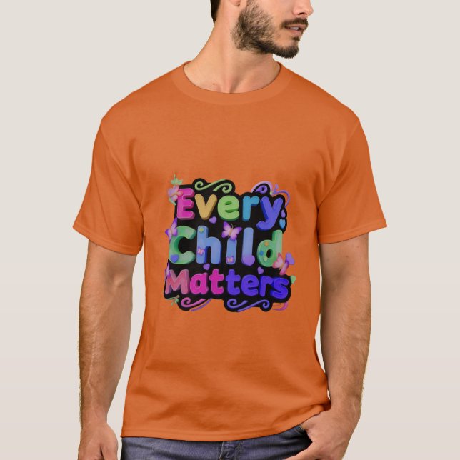 Camiseta todos los niños importan (Anverso)