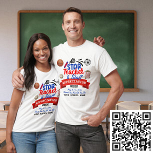 Camiseta Todos los nombres de la Semana de Apreciación del 