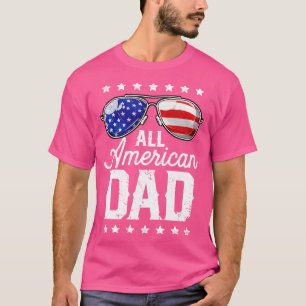 Camiseta Todos los norteamericanos de padre 4 de julio del