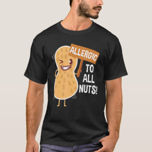 Camiseta Todos los nutrientes Alimentos para la toma de con