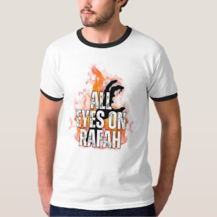 Camiseta TODOS LOS OJOS EN RAFAH - Masacre palestina de Raf