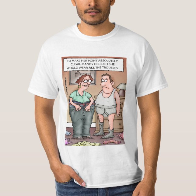 Camiseta Todos los pantalones (Anverso)