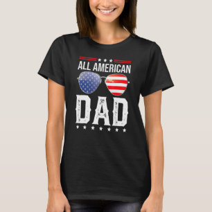 Camiseta Todos Los Papá Americanos Coinciden Con La Familia