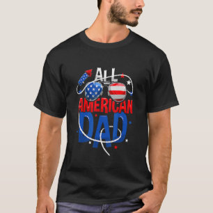 Camiseta Todos Los Papá Americanos Coinciden Con La Familia
