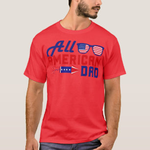 Camiseta Todos los papá norteamericanos gafas de sol de la 