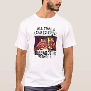 Camiseta Todos Los Senderos Llevan Al Booze De Hubbardton C
