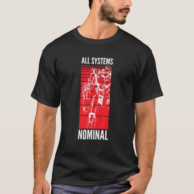 Camiseta Todos los sistemas Centurión nominal (Anverso)