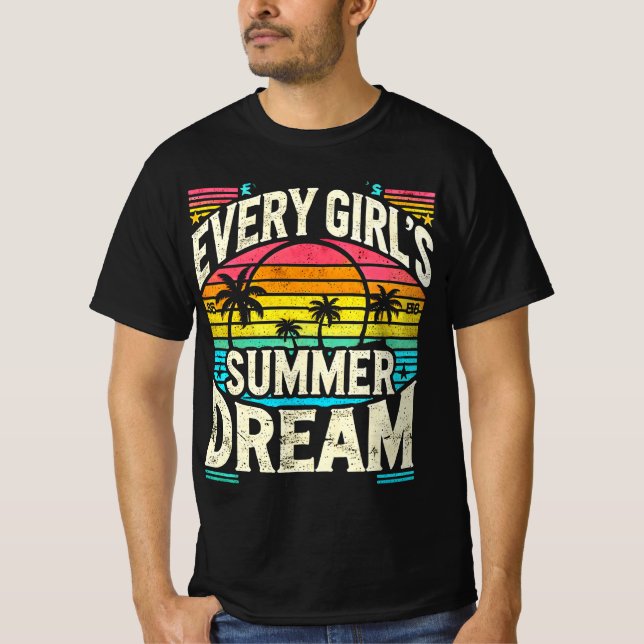 Camiseta Todos los sueños de verano Chicas (Anverso)