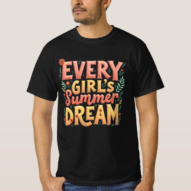 Camiseta Todos los sueños de verano Chicas 2 (Anverso)