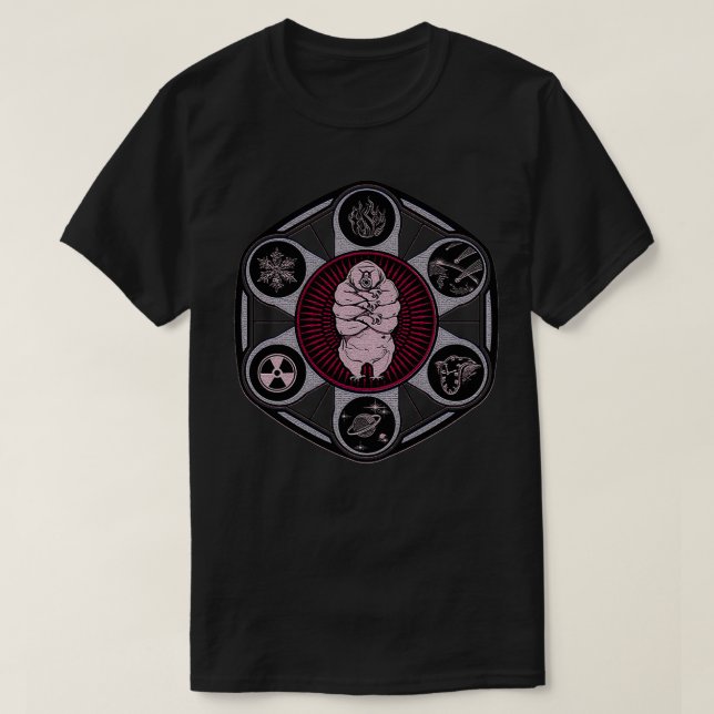 Camiseta Todos los Tardigrados Poderosos (Diseño del anverso)