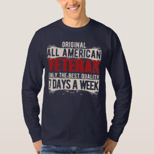 Camiseta Todos los veteranos estadounidenses
