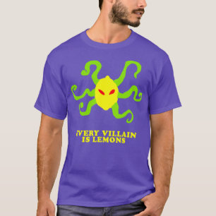 Camiseta todos los villanos son limones 1