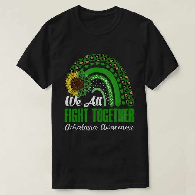 Camiseta Todos luchamos juntos contra el arcoiris de CONCIE (Diseño del anverso)