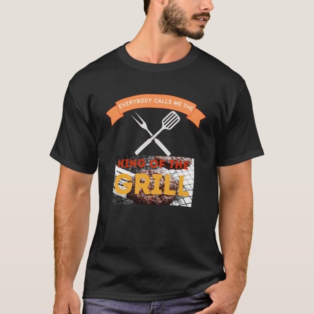 Camiseta Todos me llaman el rey del asador (Anverso)