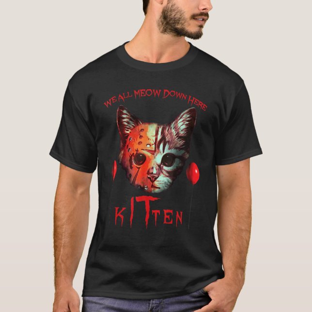 Camiseta Todos MEMOS Abajo Aquí El Gato De Payaso (Anverso)