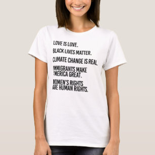 Camiseta Todos merecen derechos humanos