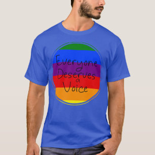 Camiseta Todos merecen una voz 6