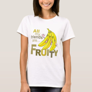 Camiseta Todos mis amigos son con sabor a fruta