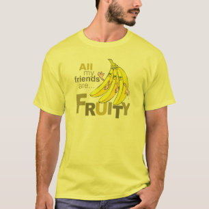 Camiseta Todos mis amigos son con sabor a fruta