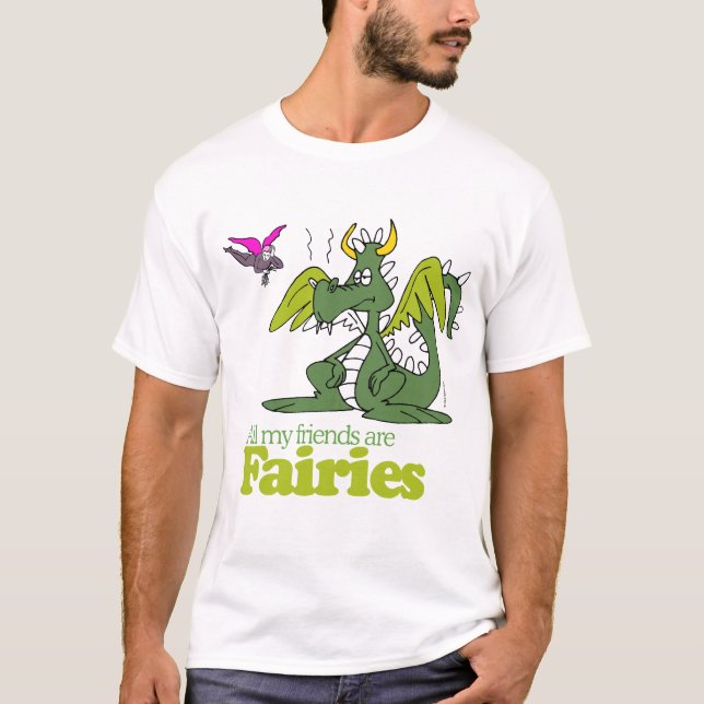 Camiseta Todos mis amigos son Fairies (Anverso)