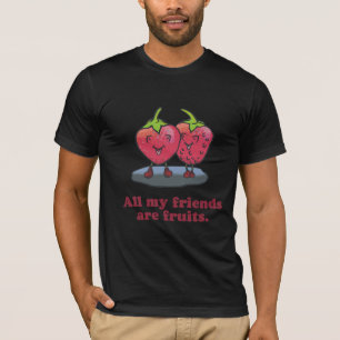 CAMISETA TODOS MIS AMIGOS SON FRUTAS