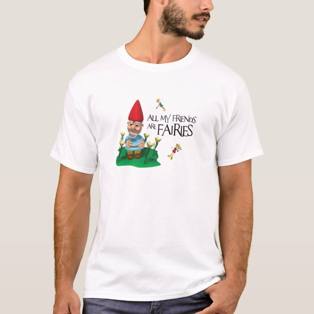 CAMISETA TODOS MIS AMIGOS SON HADAS (Anverso)