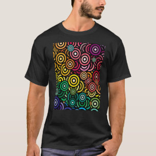 Camiseta Todos mis círculos favoritos de arcos de lluvia co