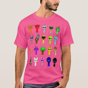 Camiseta Todos mis juguetes de juego Sprunki