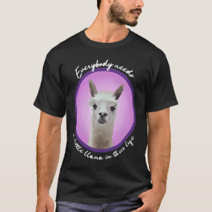 Camiseta Todos necesitan un pequeño llama adorable alpaca d