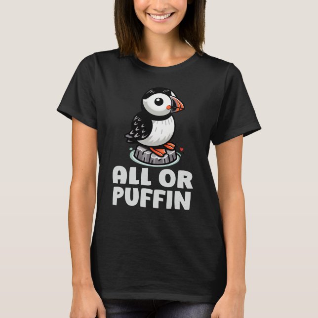 Camiseta Todos O Puffin (Anverso)