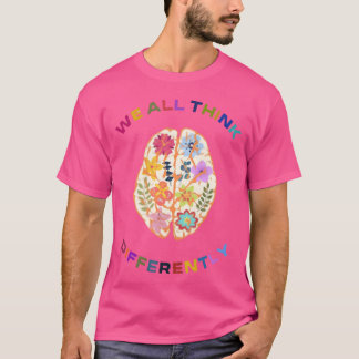Camiseta Todos pensamos diferente amigos de los 70