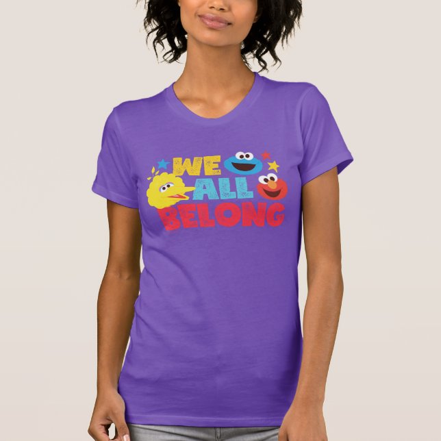 Camiseta Todos pertenecemos a estrellas (Anverso)