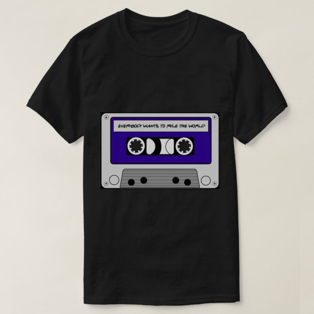 Camiseta Todos Quieren Gobernar El Mundo - Cassette (Diseño del anverso)