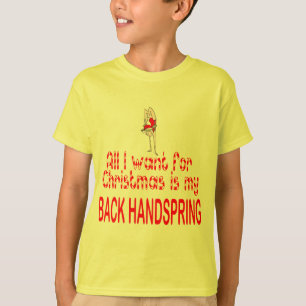 Camiseta Todos quiero detrás voltereta sobre las manos