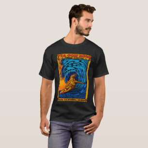 CAMISETA TODOS SANTOS QUE PRACTICA SURF BAJA MÉXICO