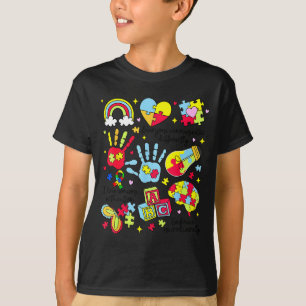 Camiseta Todos se comunican de manera diferente conciencia