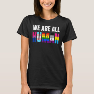 Camiseta Todos somos aliados del desfile del orgullo gay po