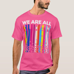 Camiseta Todos somos aliados del desfile del orgullo gay po